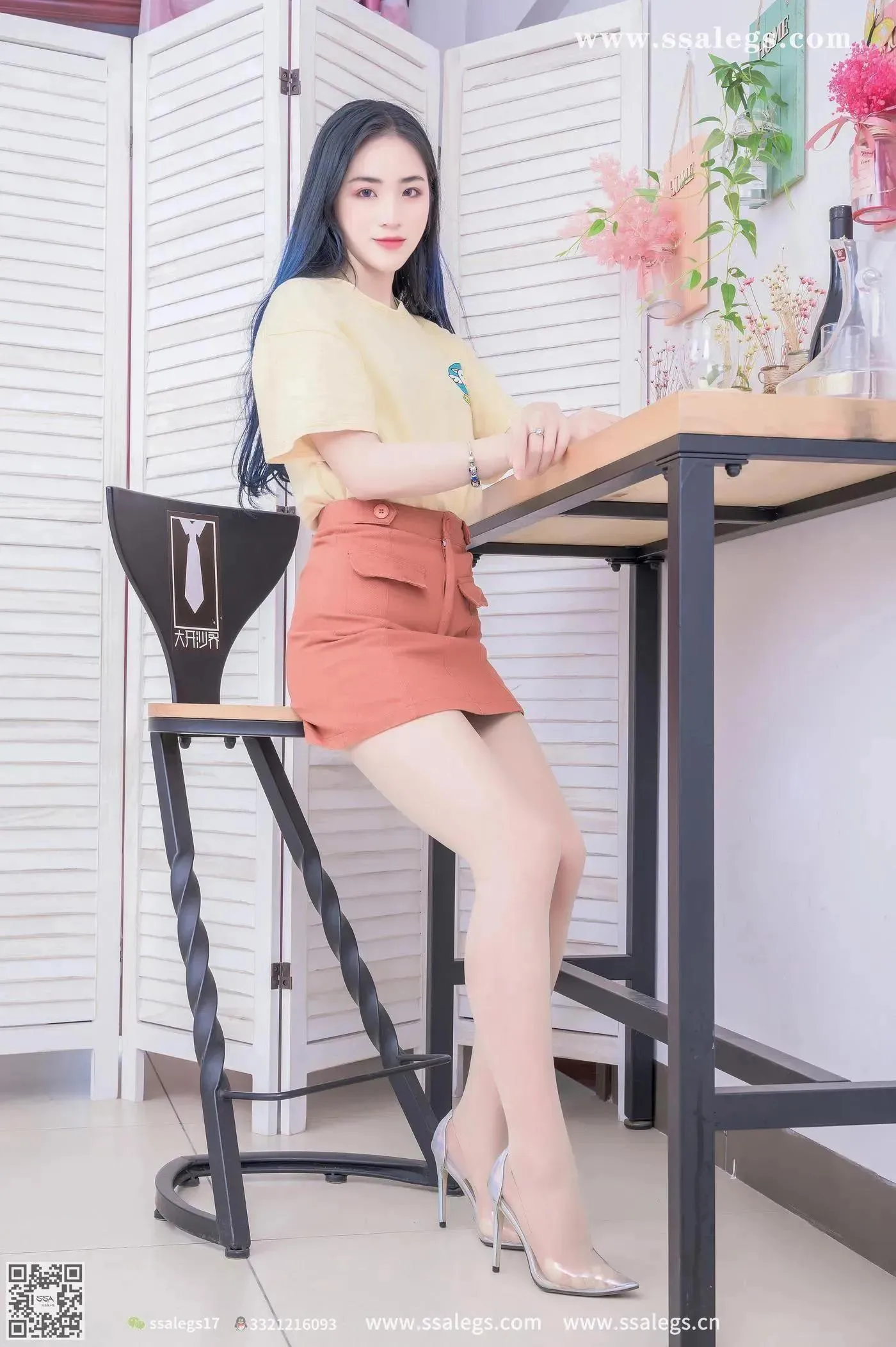 [SSA丝社]超清写真 NO.355 茵茵第一次见面请多多关照 [85P]插图6